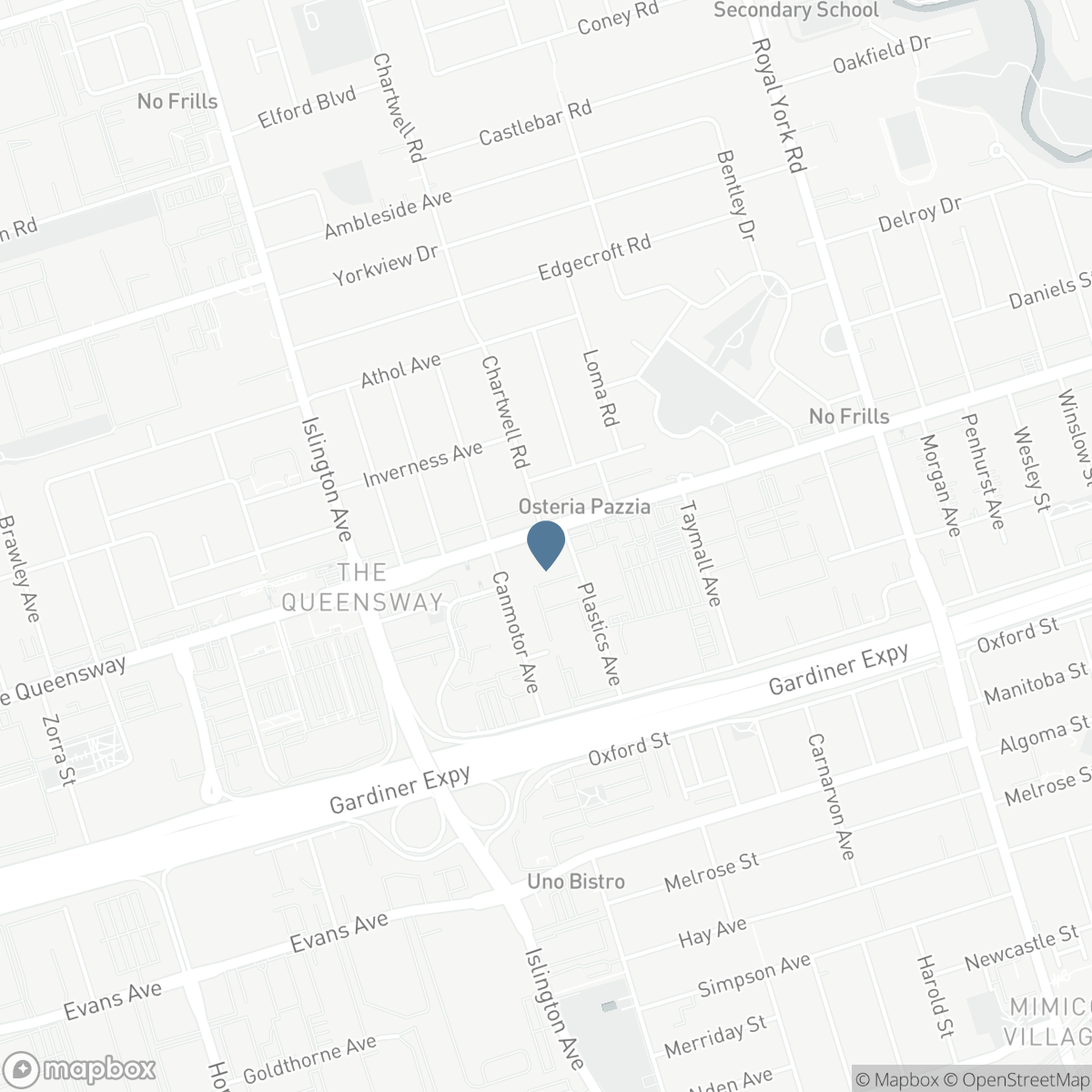 605 - 859 THE QUEENSWAY, Toronto, Ontario M8Z 1N8
